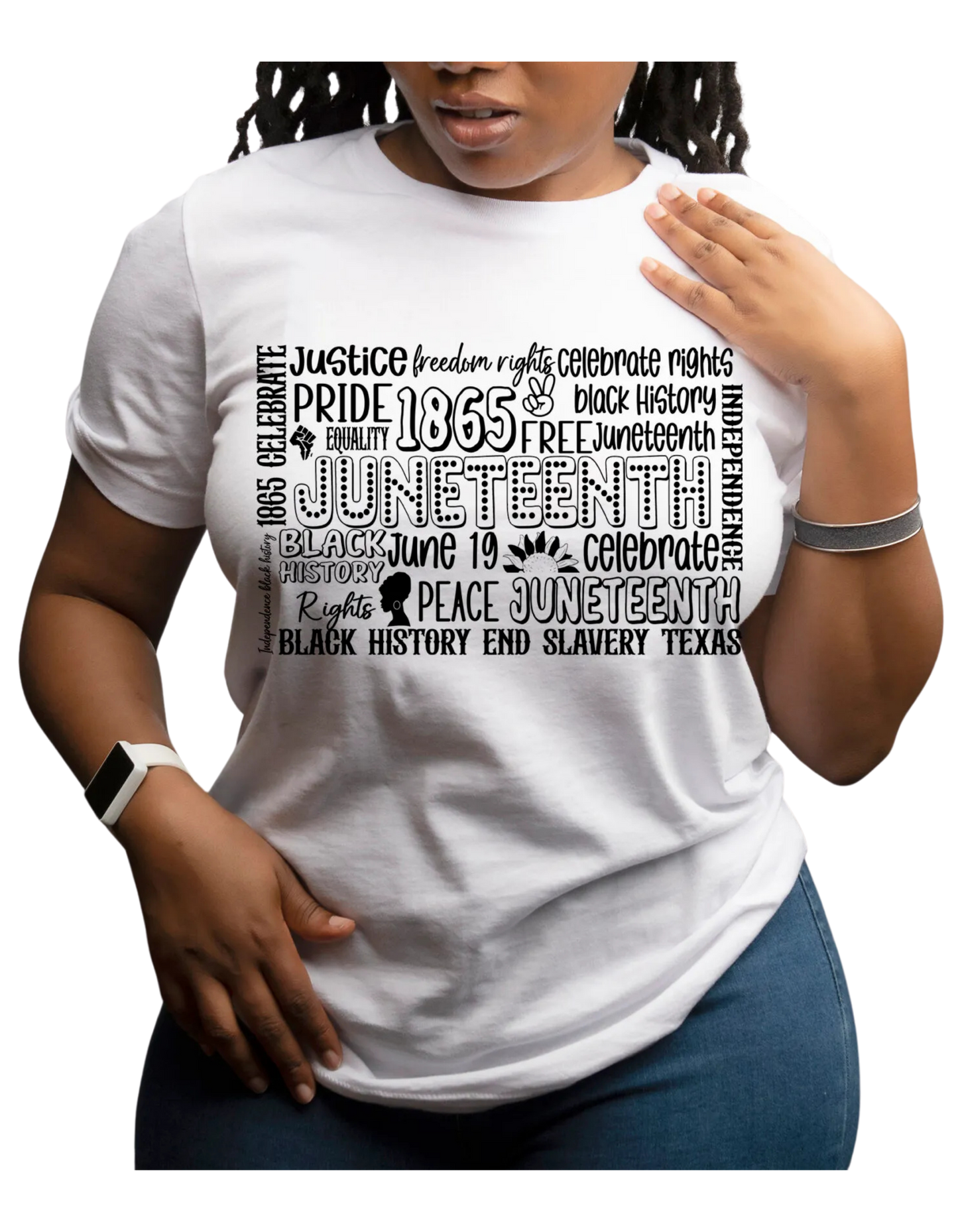 Juneteenth Word Art