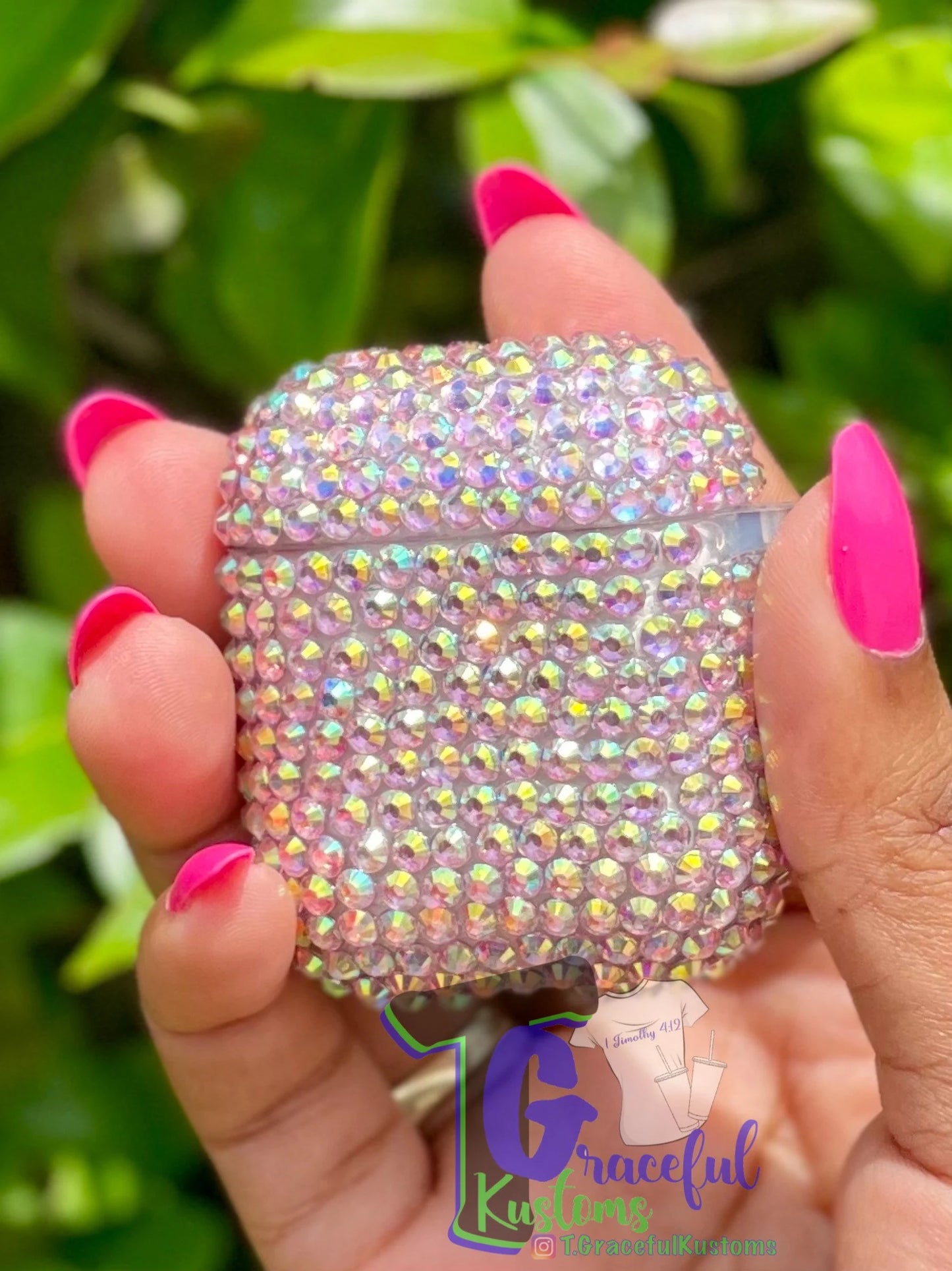 Bling apple AirPod case