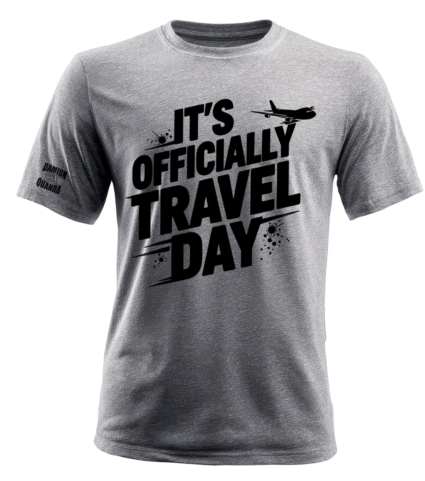 D&Q Exp 'It's Officially Travel Day' Black print