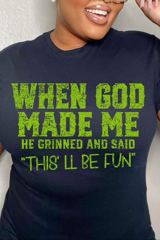 When God Made Me
