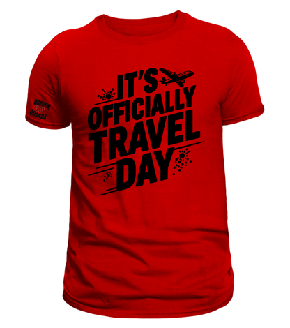 D&Q Exp 'It's Officially Travel Day' Black print