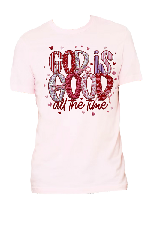 God Is Good Valentine Tee