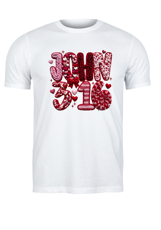 John 3:16 Valentine Tee