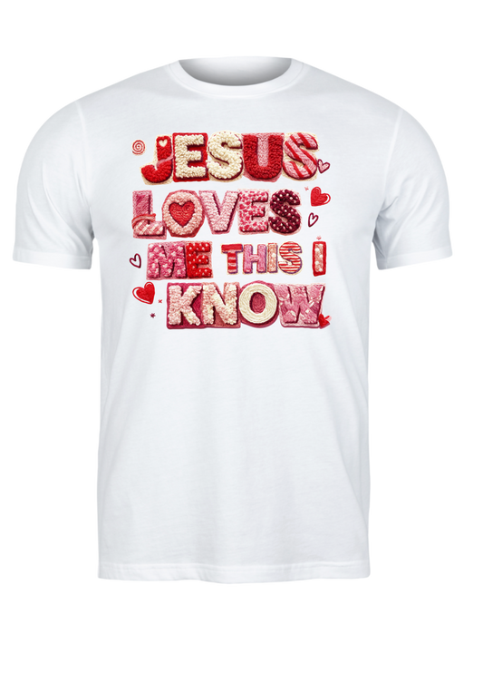 Jesus Loves Me Valentine Tee