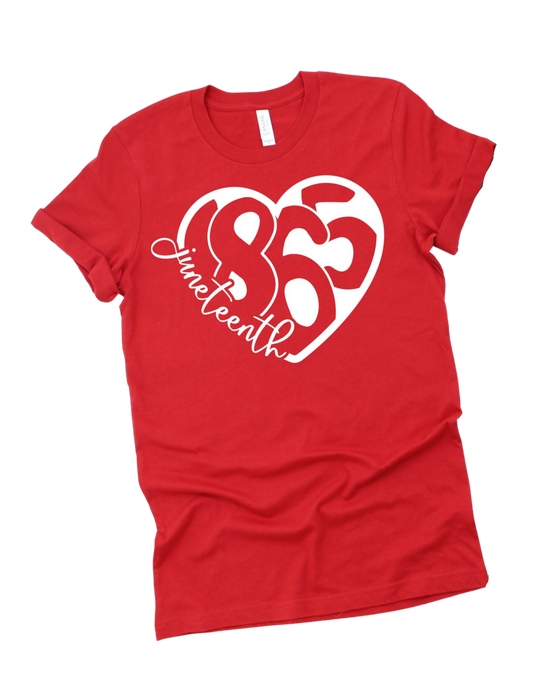 Juneteenth 1865 Heart