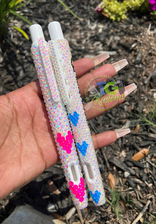 Custom Rhinestone Retractable Case Apple Pencil (USB-C) Holder