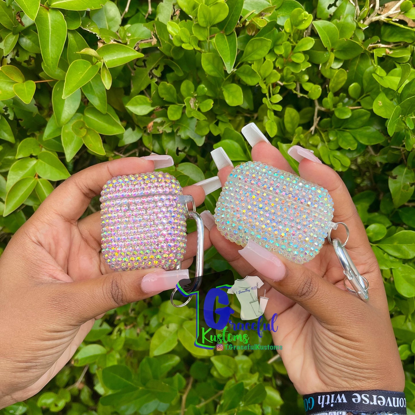 Bling apple AirPod case