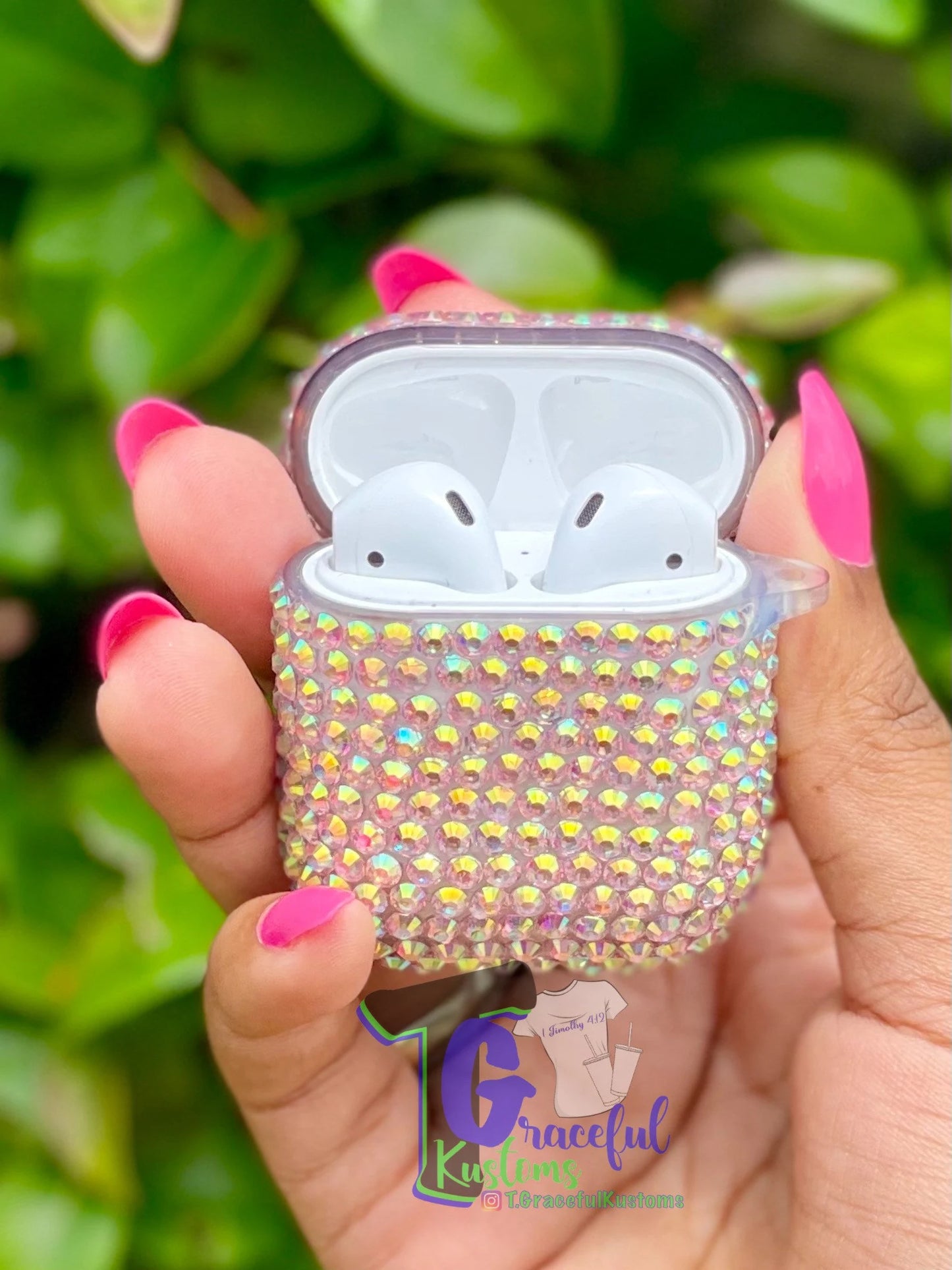 Bling apple AirPod case